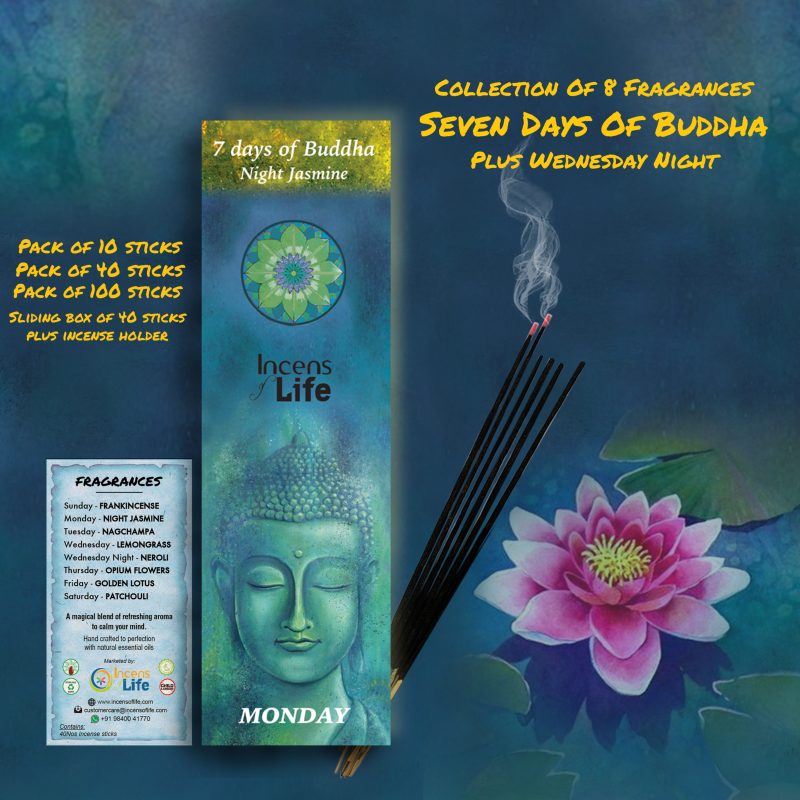 7 Days of Buddha Incense - 2. MONDAY - Image 2