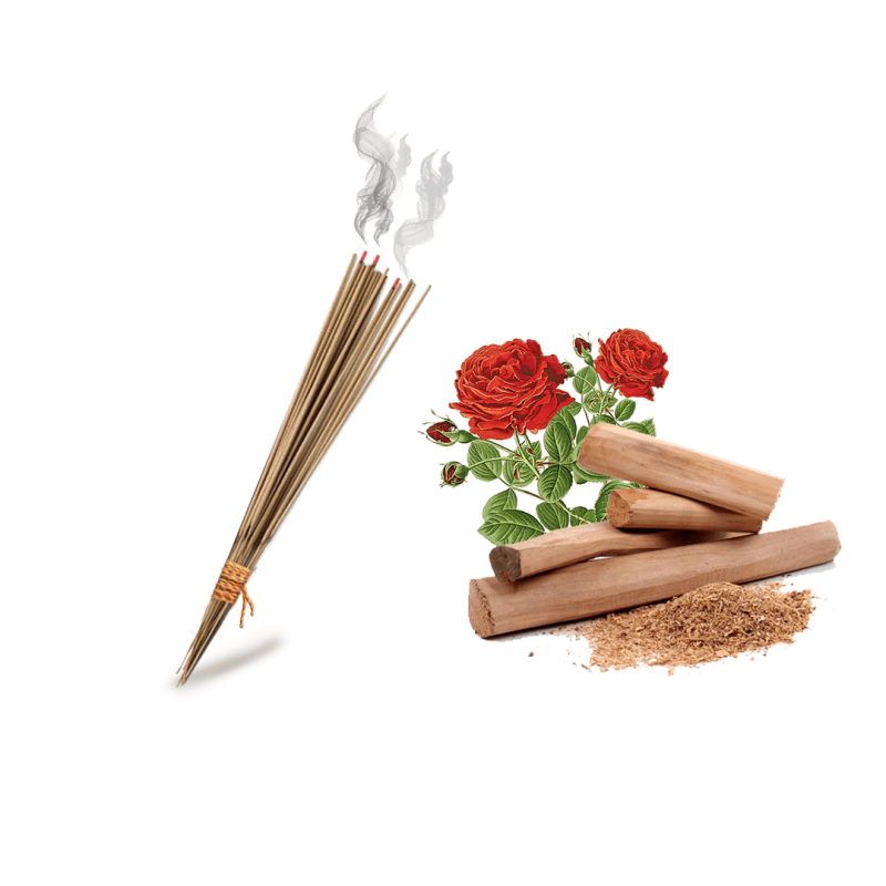 Meera Incense - Sandal Rose - Image 3